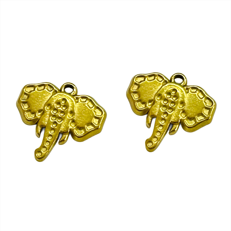 Elefante, Stainless Steel, Charm/Pendant