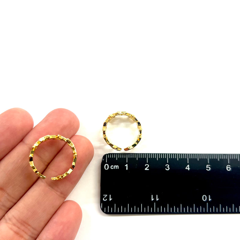 Estrella, Sortija Ajustable, Enchapado