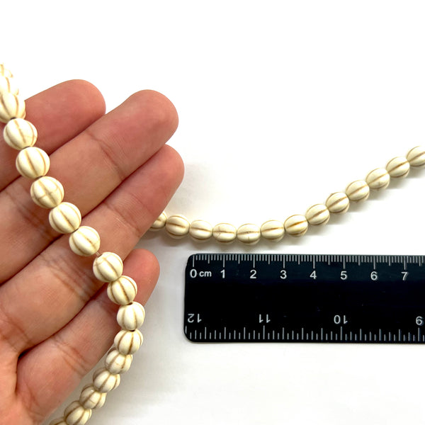 Piedra Turquesa con Diseño, Beads