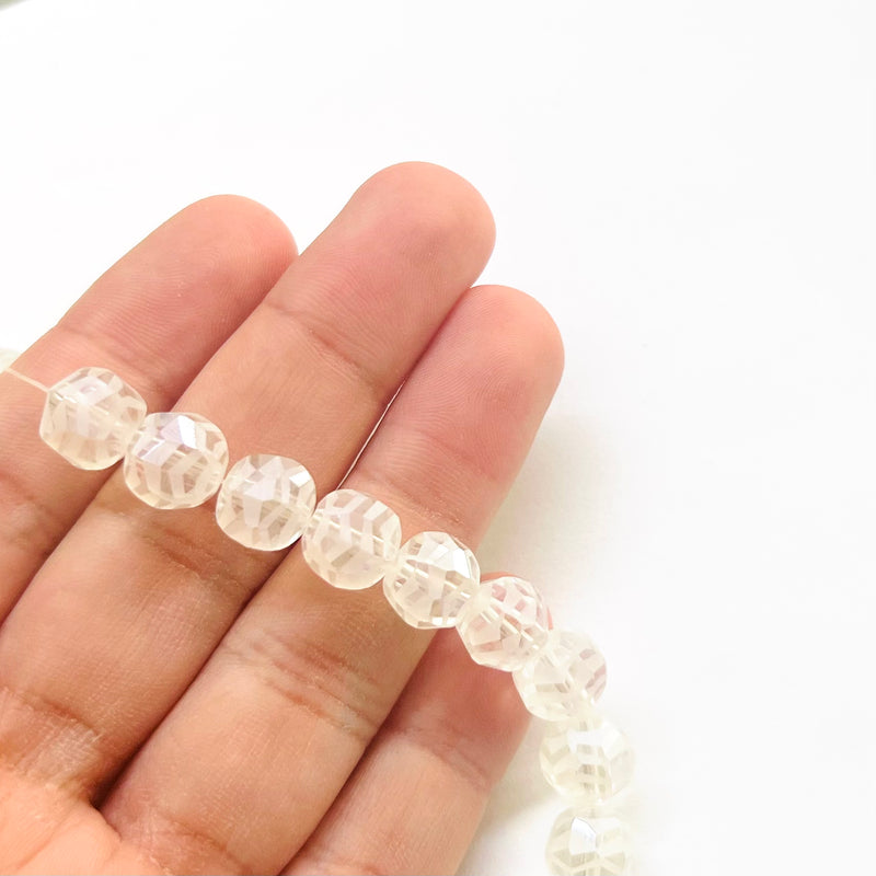 Cristal AB, Facetado, Beads