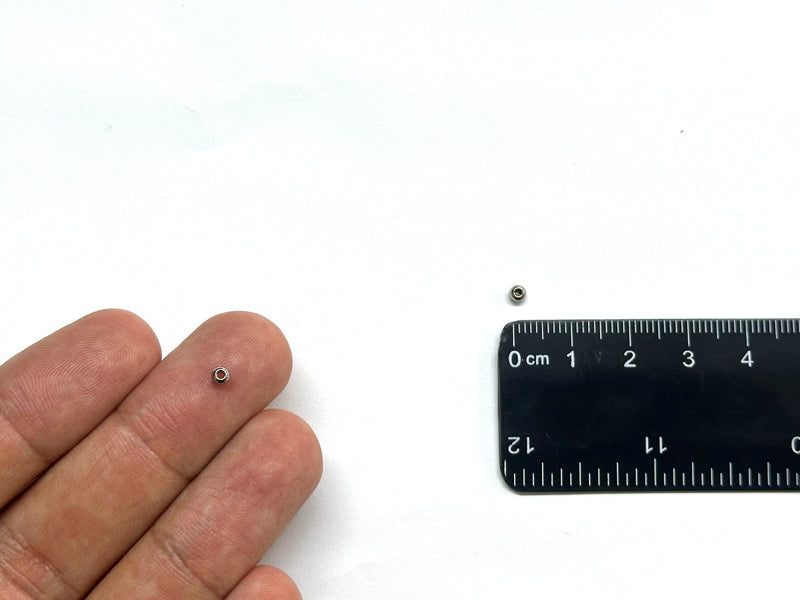 Separador, Stainless Steel, 3mm, Beads