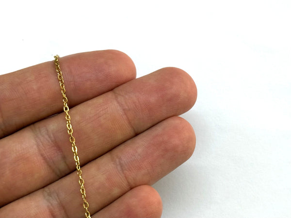 Cadena Montada, Stainless Steel (IP), 17.7”