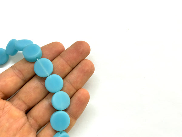 Coin, Redondo, Beads en Resina, 15mm