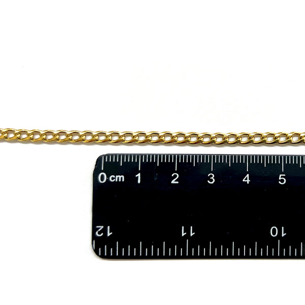 Cubana, Stainless Steel, 3.8mm, Cadena