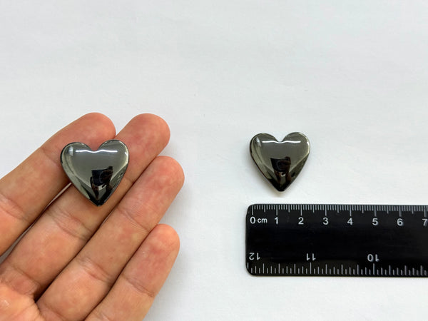 Corazón, Hematite, Beads