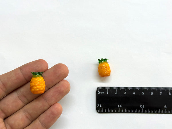 Piña, Cristal, Lampwork, Beads