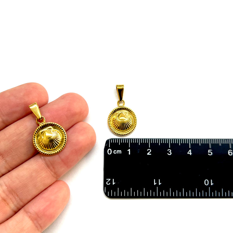 Concha, Stainless Steel, Charm y Pendant