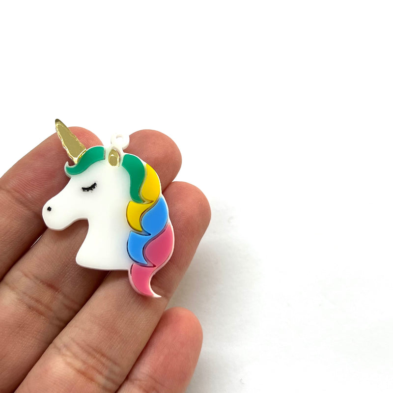 Unicornio, Acrílico, Charm