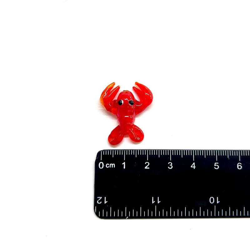 Langosta, Cristal, Lampwork, Beads