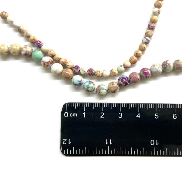 Imperial Jasper, Piedra, 4mm/6mm, Beads