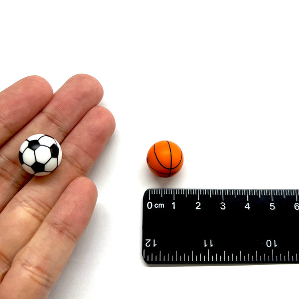 Deportes, Baloncesto, Pelota, Voleibol, Soccer, Silicona, Beads