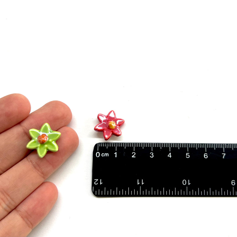 Flor, Porcelana, Beads