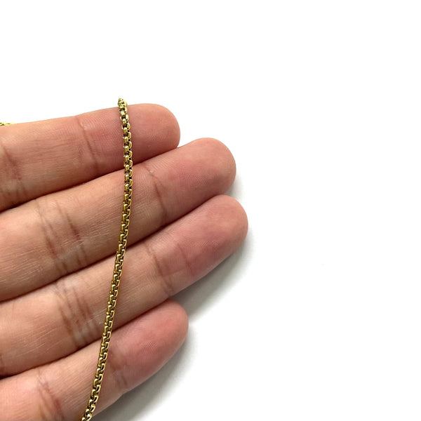 Cadena Box, Stainless Steel, 2x2mm