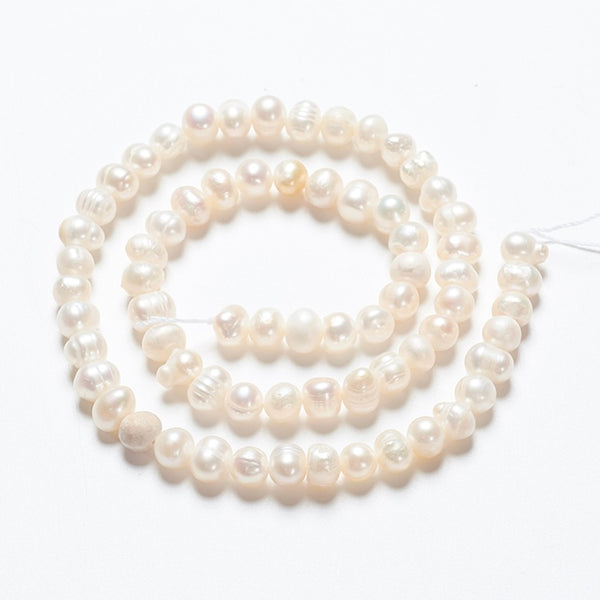 Perlas de Agua Dulce, 6mm, Beads