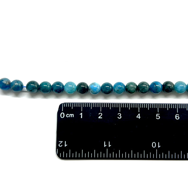 Apatite, Piedra, 6mm, Beads