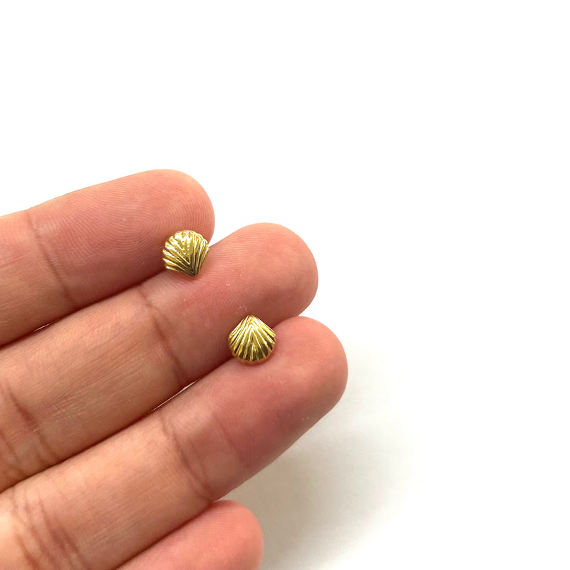 Concha, Stud, Pantalla, Stainless Steel