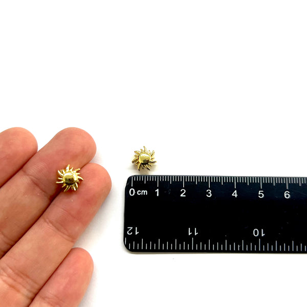 Sol, Enchapado 18k, Beads