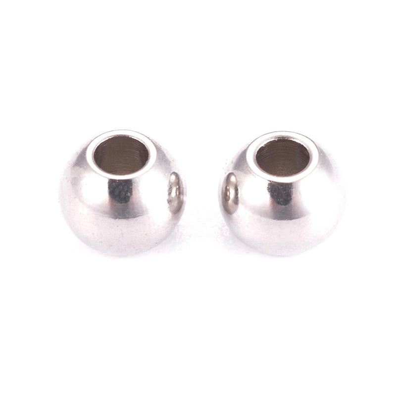 Separador, Stainless Steel, 3mm, Beads