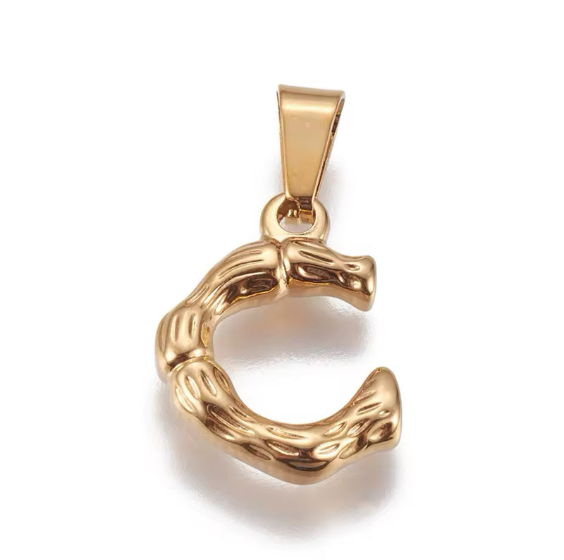 Letra, Inicial, Stainless Steel