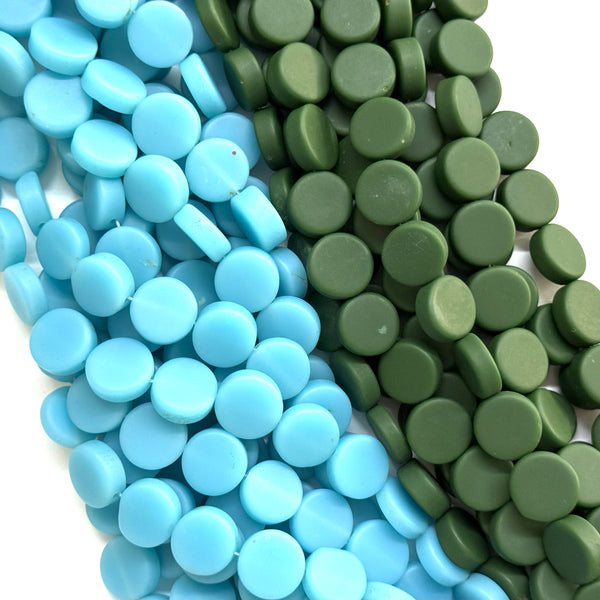 Coin, Redondo, Beads en Resina, 15mm