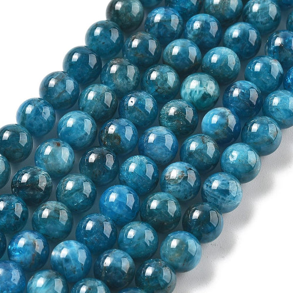 Apatite, Piedra, 6mm, Beads