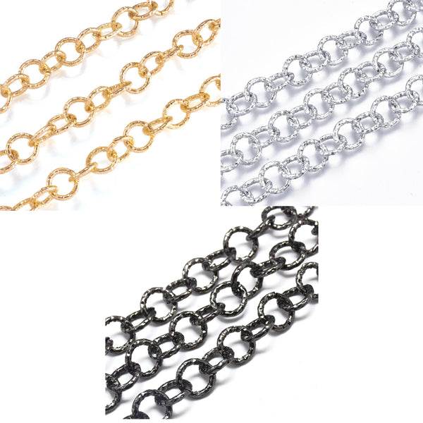 Cadena Rolo, Aluminio