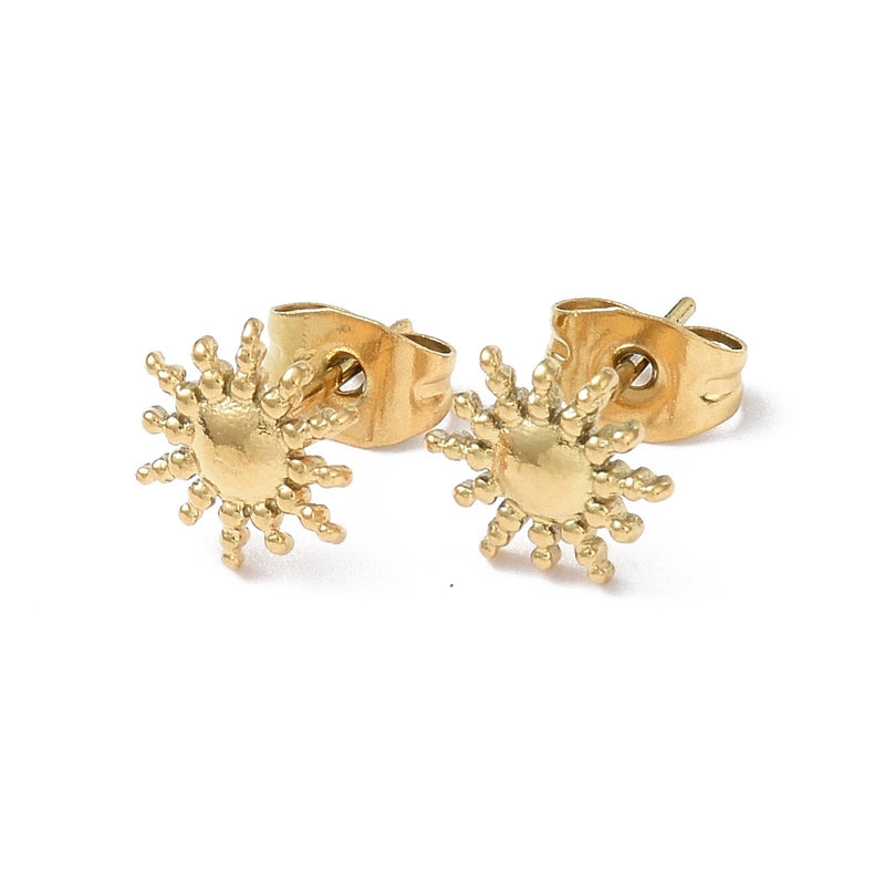 Sol, Stainless Steel, Stud, Pantallas/Aretes