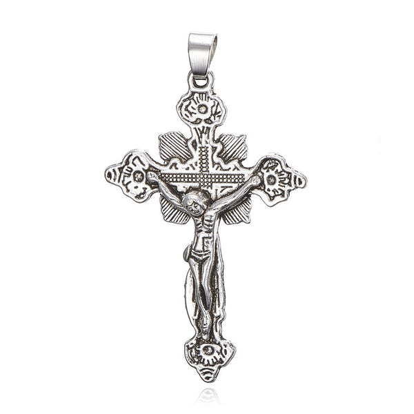 Cruz, Tibetano, Alloy, Charm y Pendant