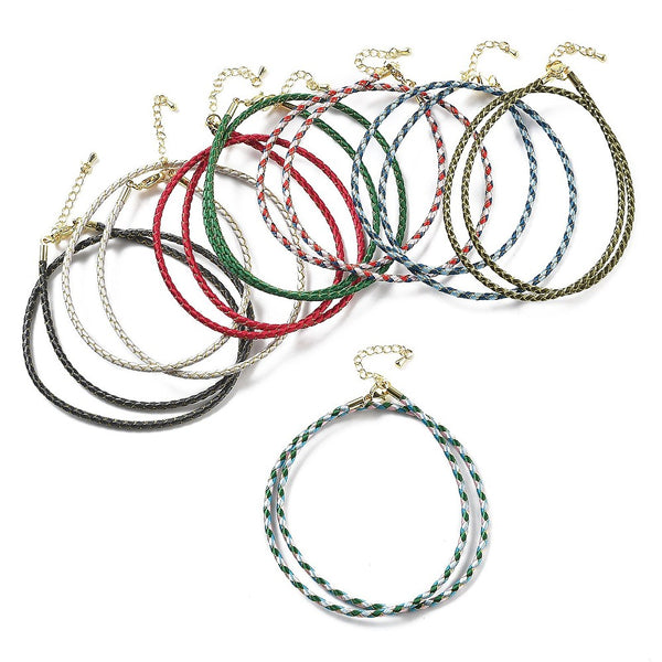 Collares en Cordón Trenzado