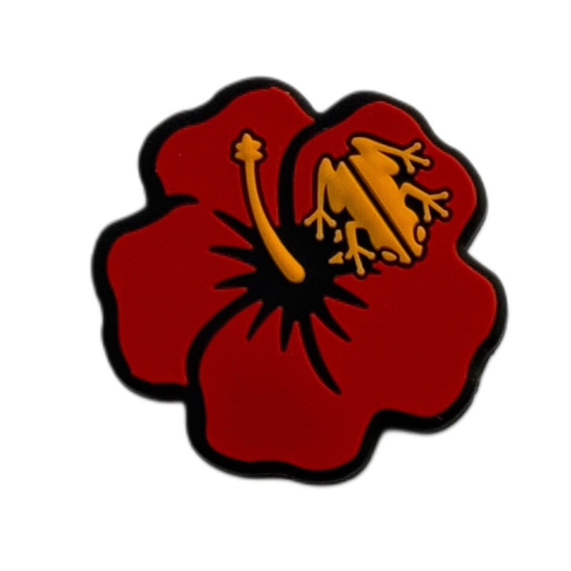 Flor de maga, Bandera, Jibaro, Coqui, Puerto Rico, Silicona, Beads