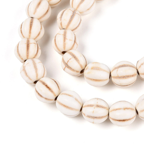 Piedra Turquesa con Diseño, Beads