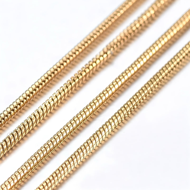 Cadena de Serpiente, Stainless Steel, 12” pulgadas