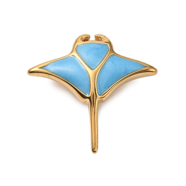 Mantarraya, Stainless Steel, Charm/Pendant