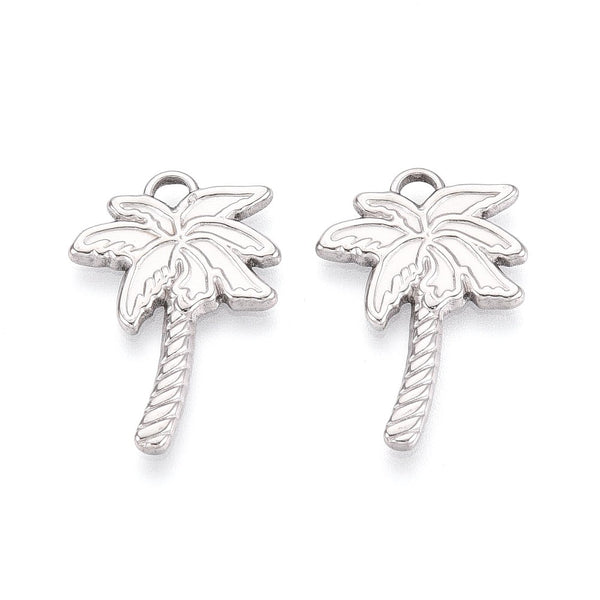 Palma, Stainless Steel, Charm/Pendant