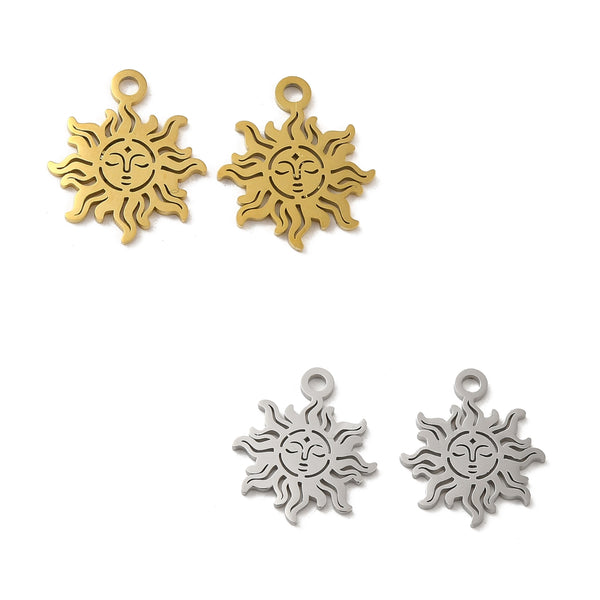 Sol, Stainless Steel, Charm/Pendant