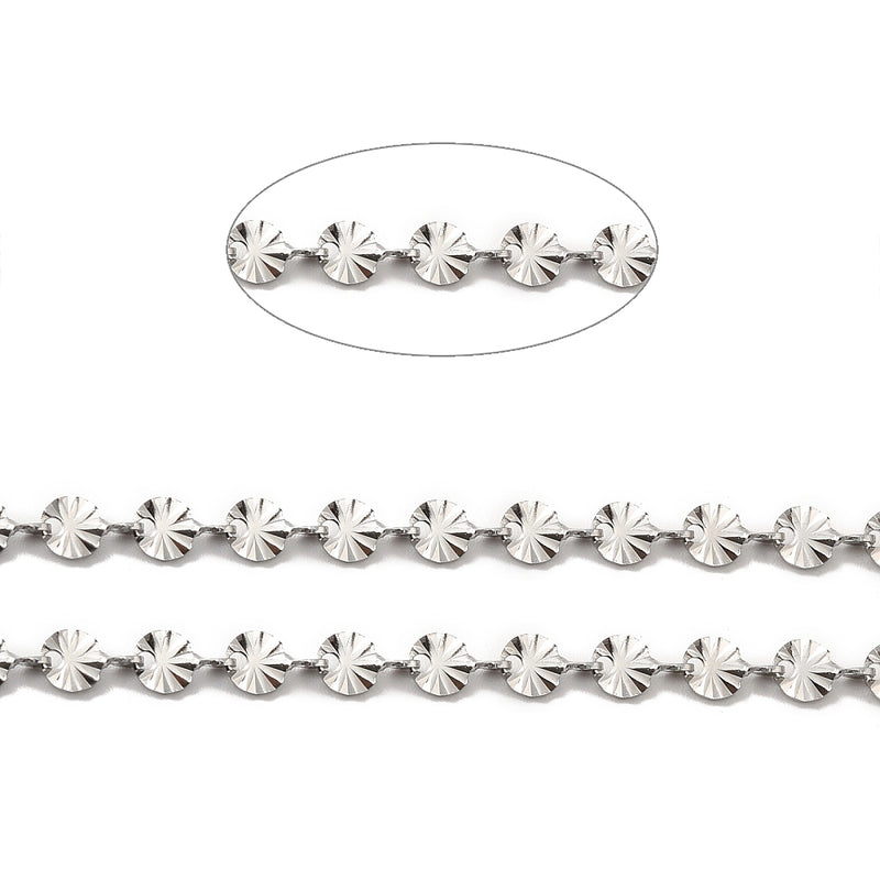 Cadena Flor, Stainless Steel, Cadena