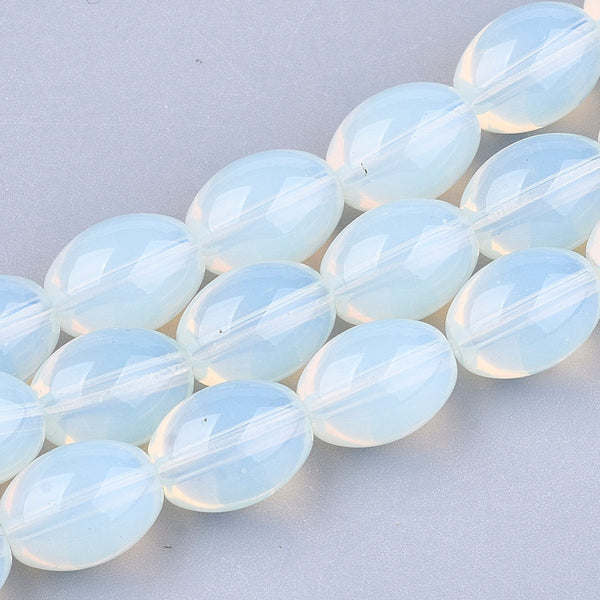 Óvalo, Opalite, Piedra, Beads