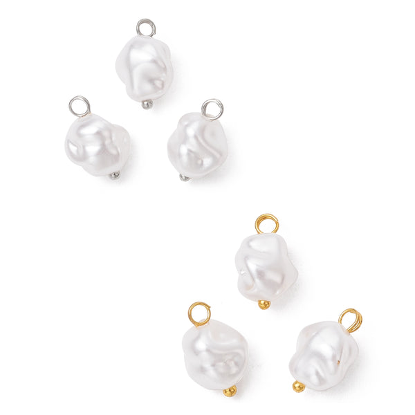 Perla Alambrada, Brass, Charm/Pendant