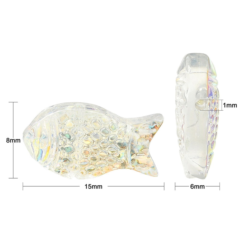 Peces, Pez, Bead, Cristal