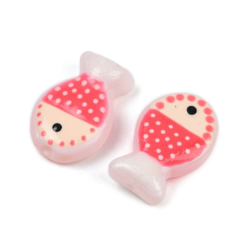 Pez, Peces, Cristal Lampwork, Beads