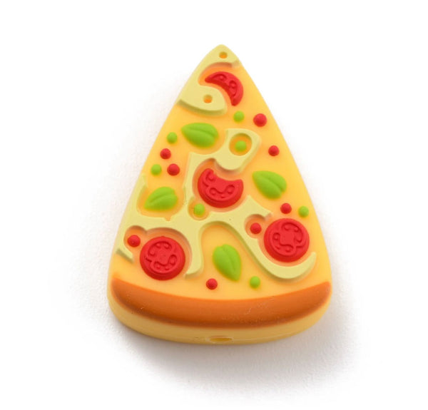 Pizza, Silicona, Bead