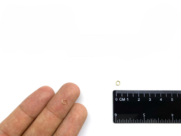 Argollas, Stainless Steel, 4x0.5mm