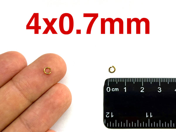 Argollas Abiertas / Jump Rings, Stainless Steel