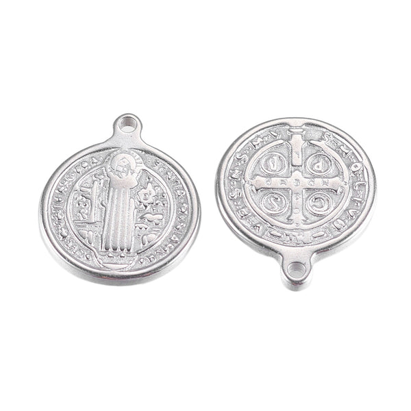 San Benito, Stainless Steel, Charm y Pendant