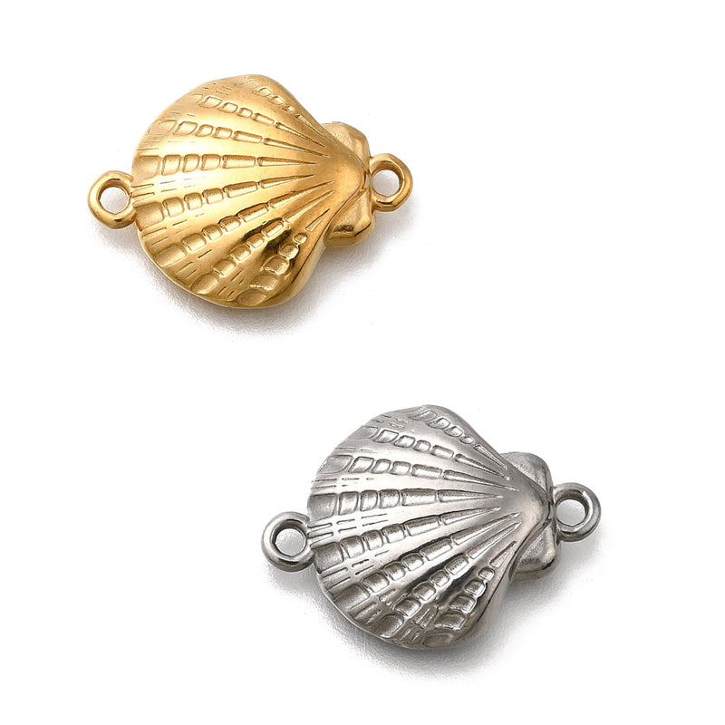 Concha, Stainless Steel, Conector