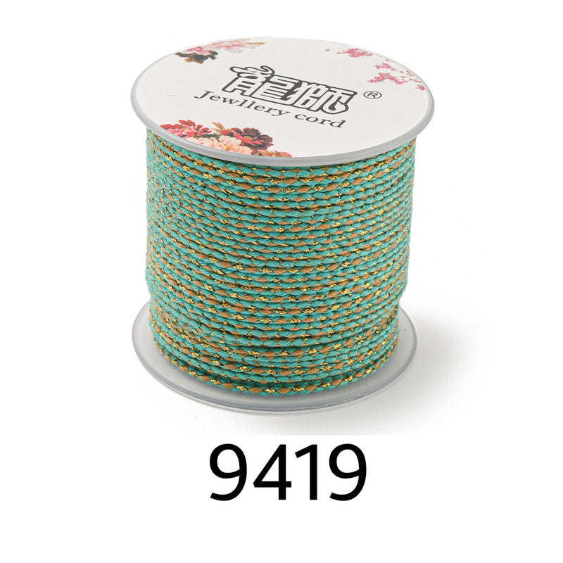 Hilo Trenzado, Algodón, 1.5mm
