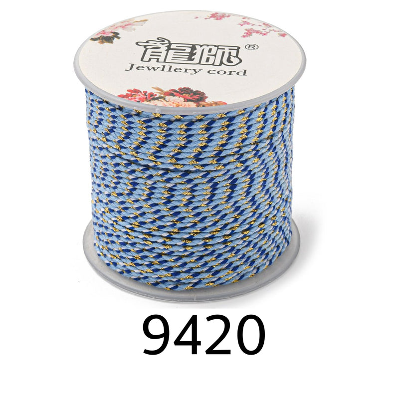 Hilo Trenzado, Algodón, 1.5mm