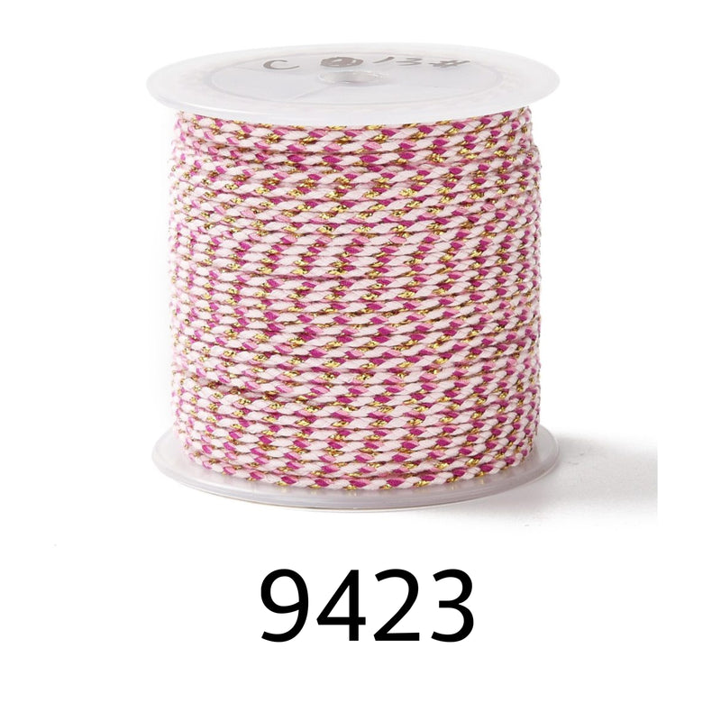 Hilo Trenzado, Algodón, 1.5mm