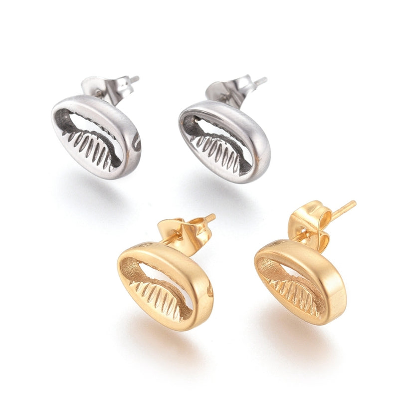 Caracol, Stud, Pantalla, Stainless Steel
