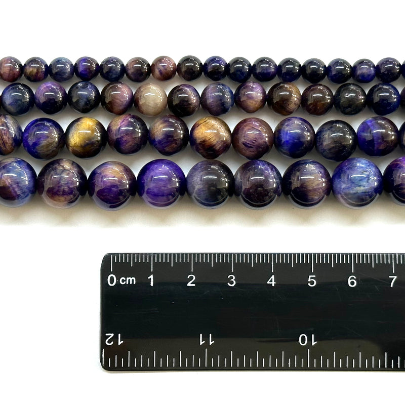 Ojo de Tigre, Galaxia, 6mm/8mm/10mm/12mm, Beads